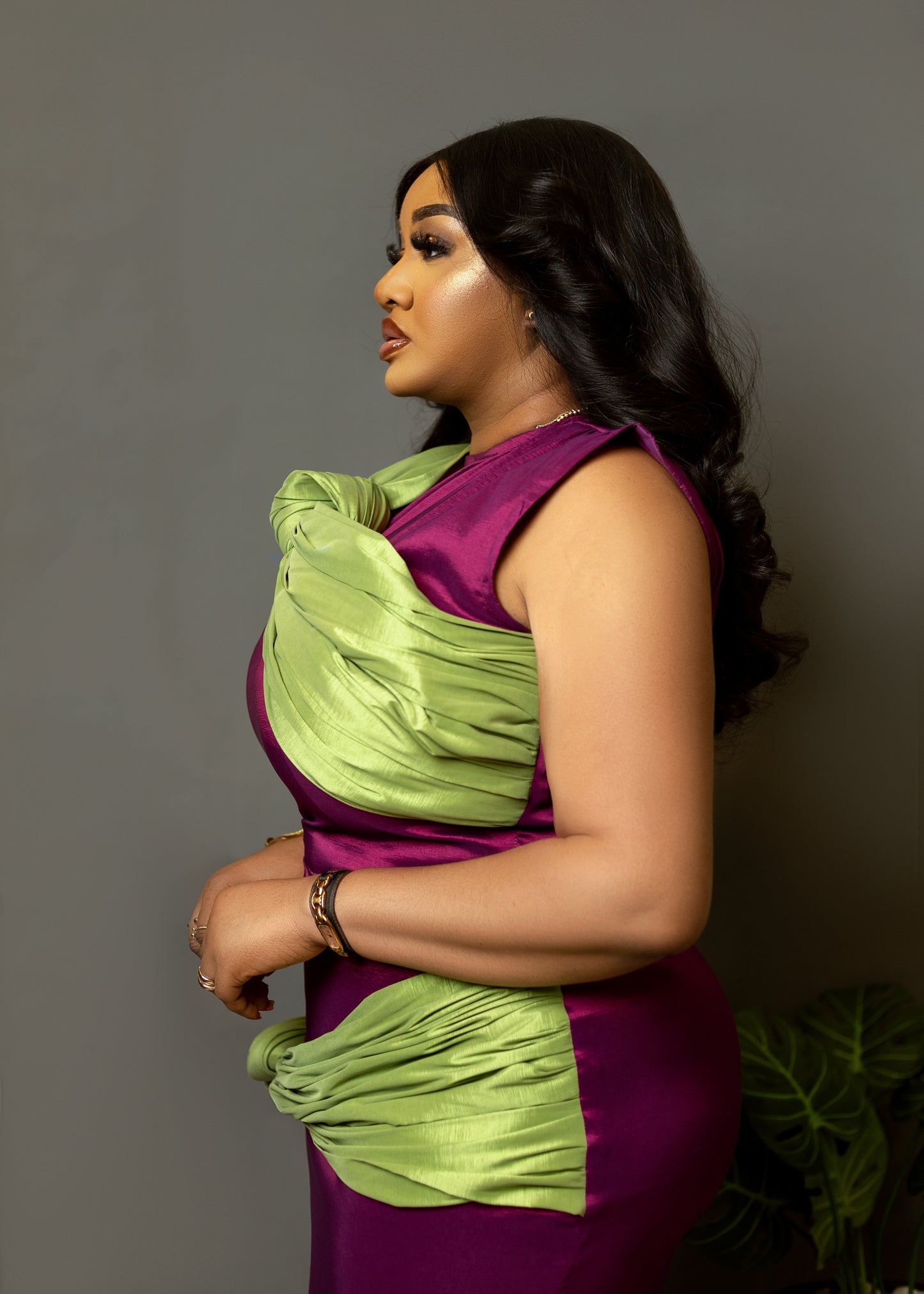 Mult bow dress