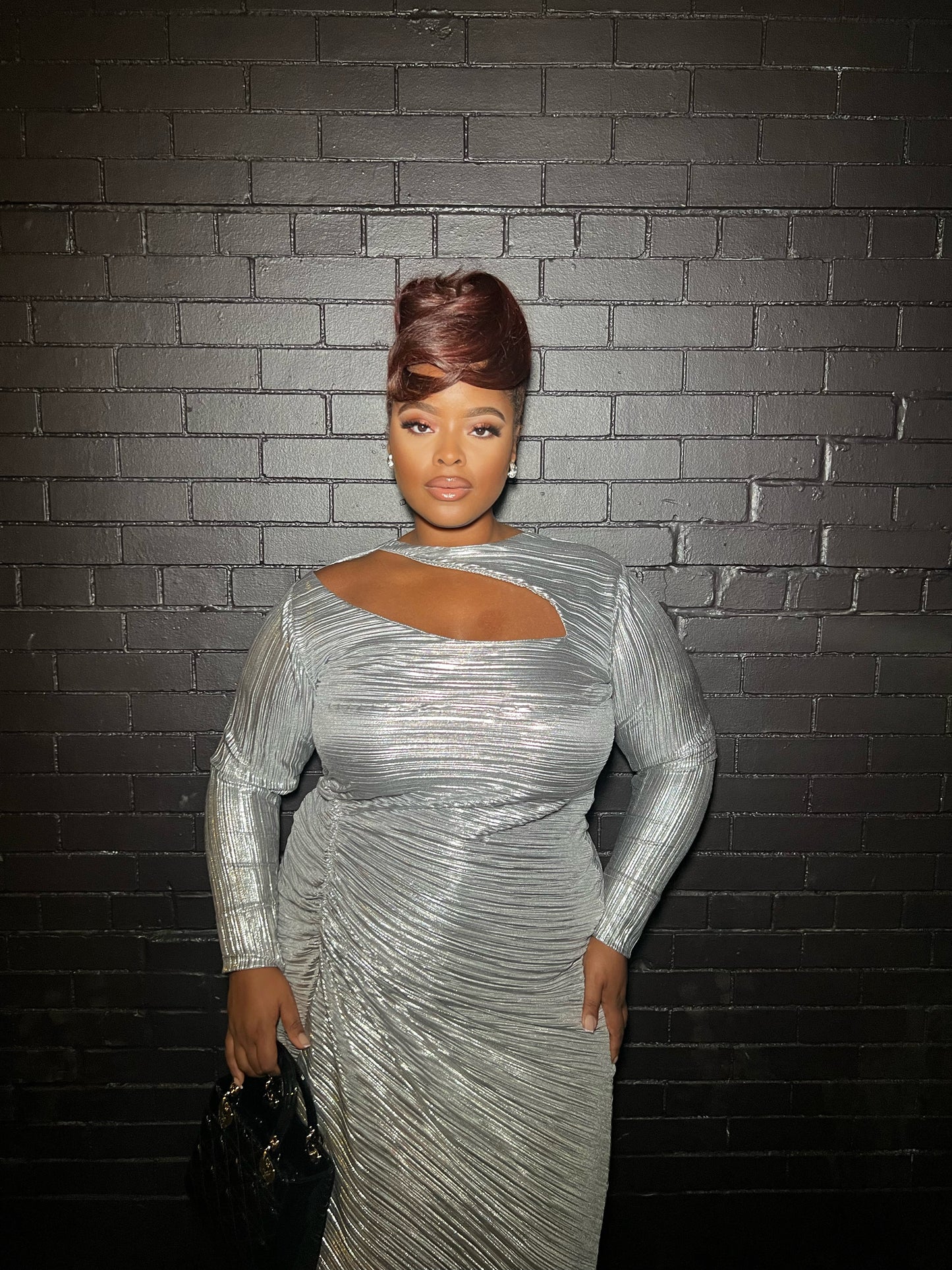 Pre order Sliver Ruched Dress