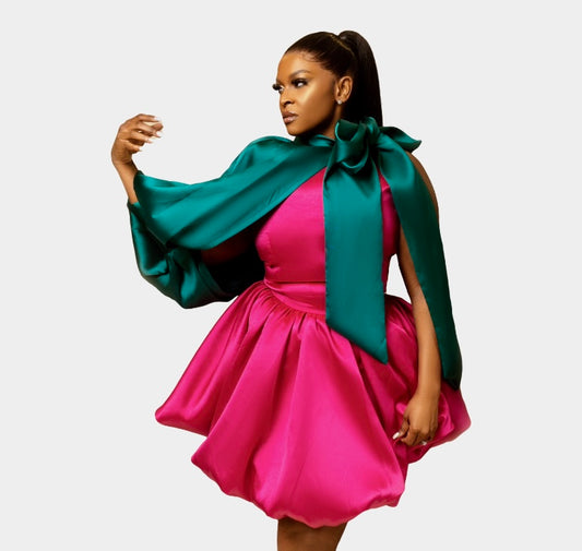 Detachable Puff Bow sleeve