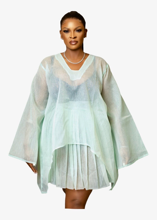 Organza skirt set